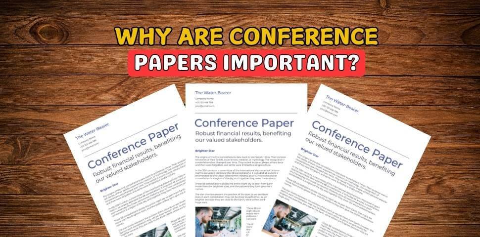 Why are Conference Papers Important